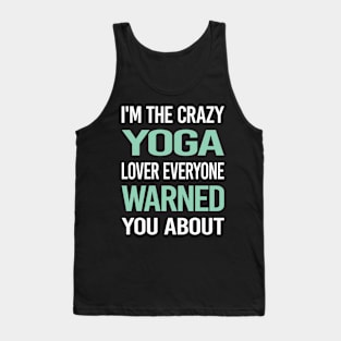 Crazy Lover Yoga Tank Top